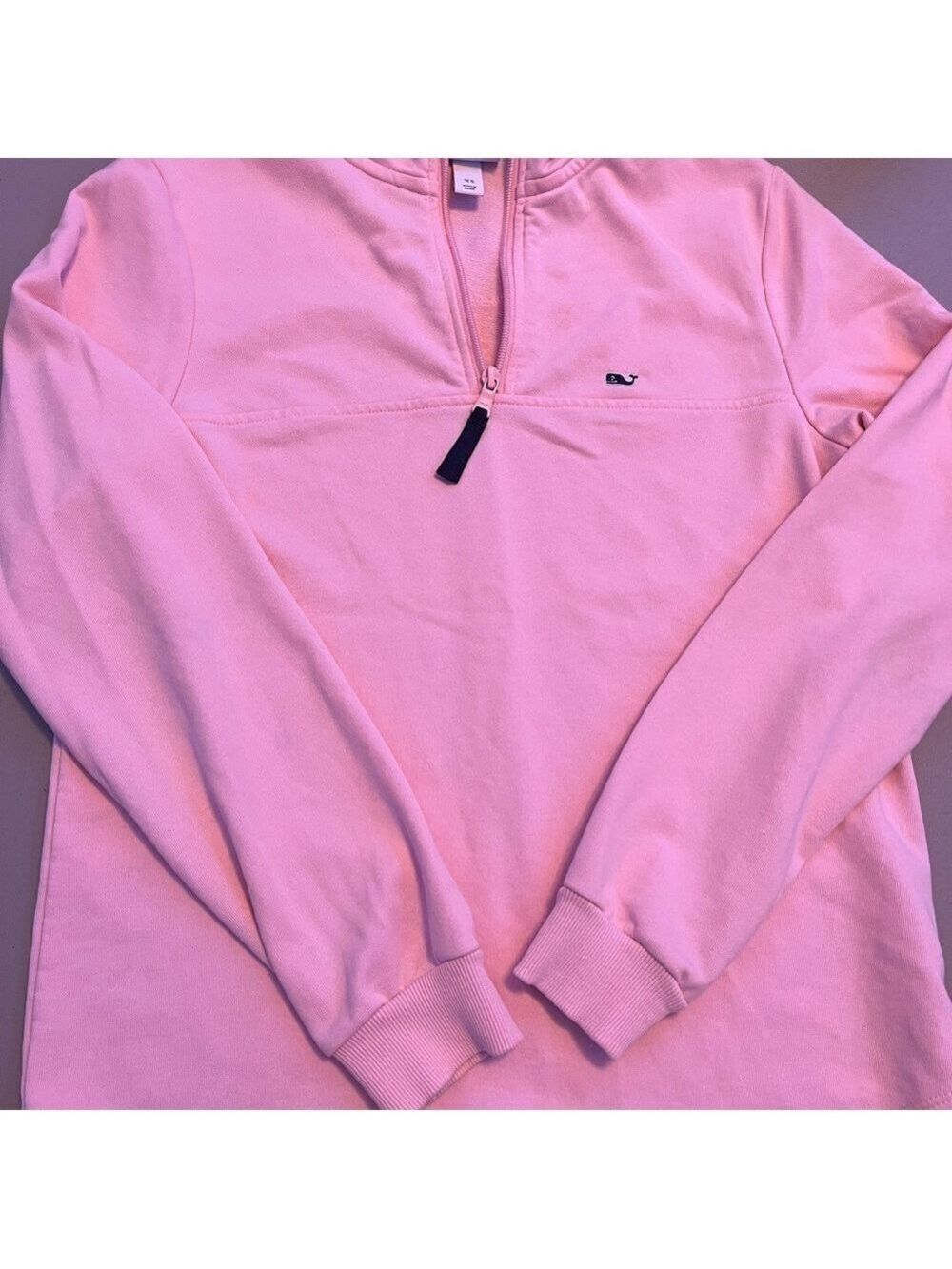 Vineyard Vines XS Pink 1/4 Zip Pullover